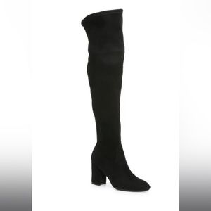 Black over the knee/thigh high boots